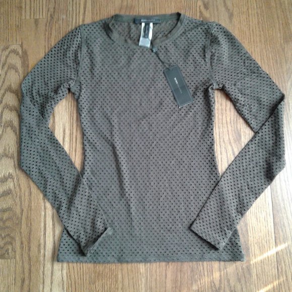 BCBGMaxAzria perforated top size XS - Picture 1 of 2